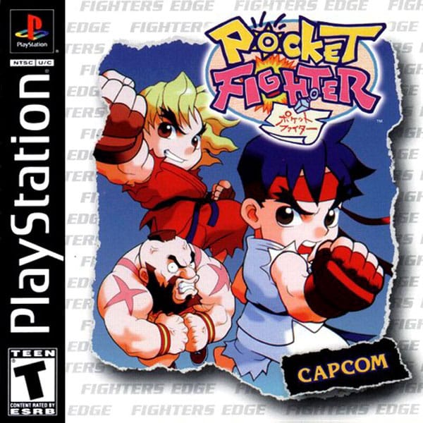 The 30 Best PS1 Fighting Games 18 Pocket Fighter (Capcom, 1998)