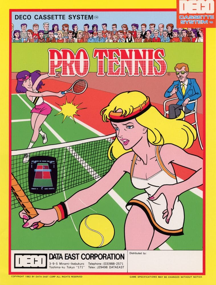Pro Tennis—Data East: The Rise and Fall of an Arcade Pioneer