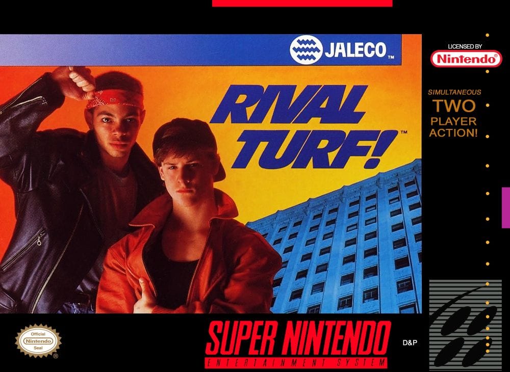 The 25 Best SNES Beat ‘Em Up Games 15 Rival Turf! (Jaleco, 1992)
