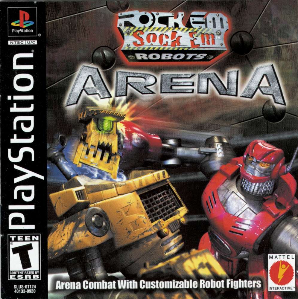 The 30 Best PS1 Fighting Games 27 Rock 'Em Sock 'Em Arena (Paradox Development, 2000)
