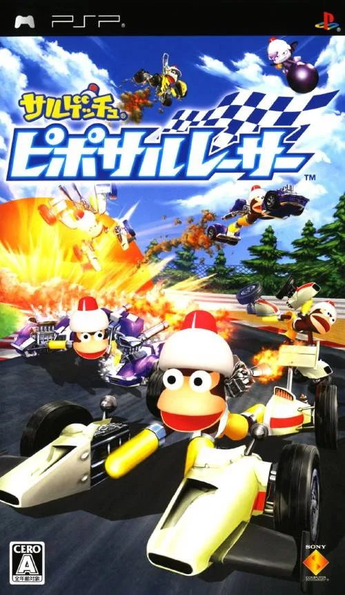 The 40 Best Japan-Only PSP Games 4 Saru! Get You! Pipo Saru Racer (SCE Japan, 2006)