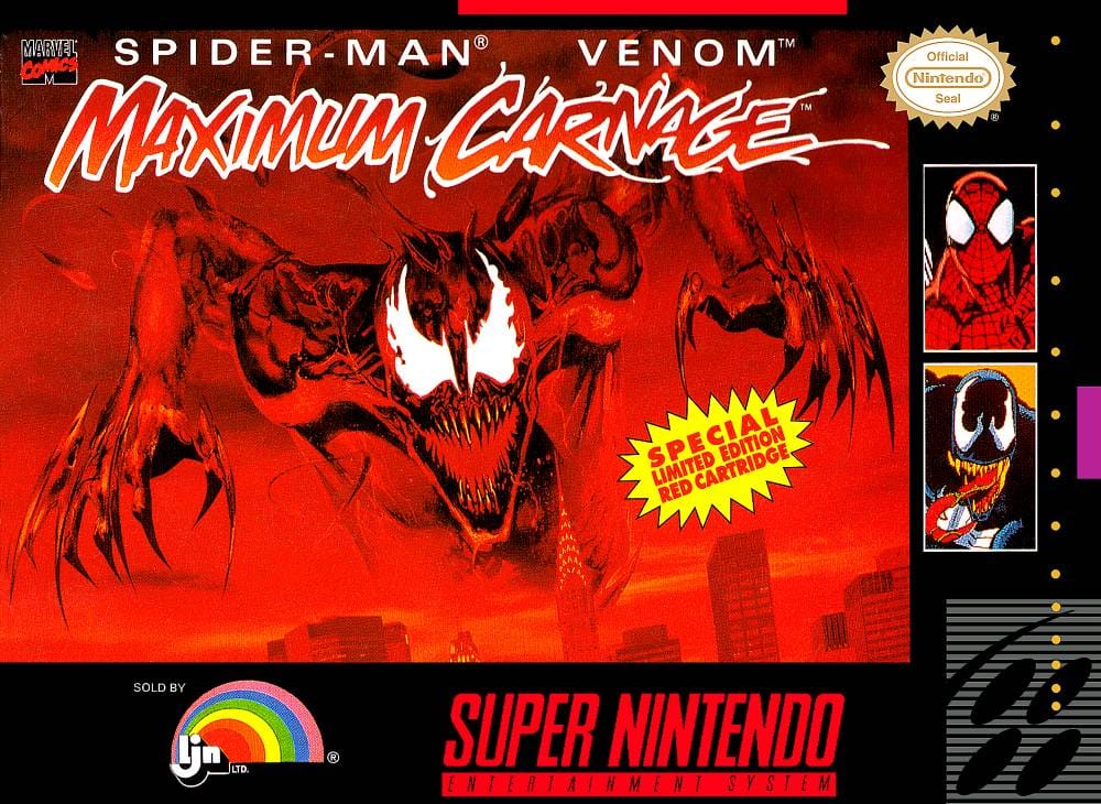 The 25 Best SNES Beat ‘Em Up Games 6 Spider-Man and Venom: Maximum Carnage (Software Creations, 1994)