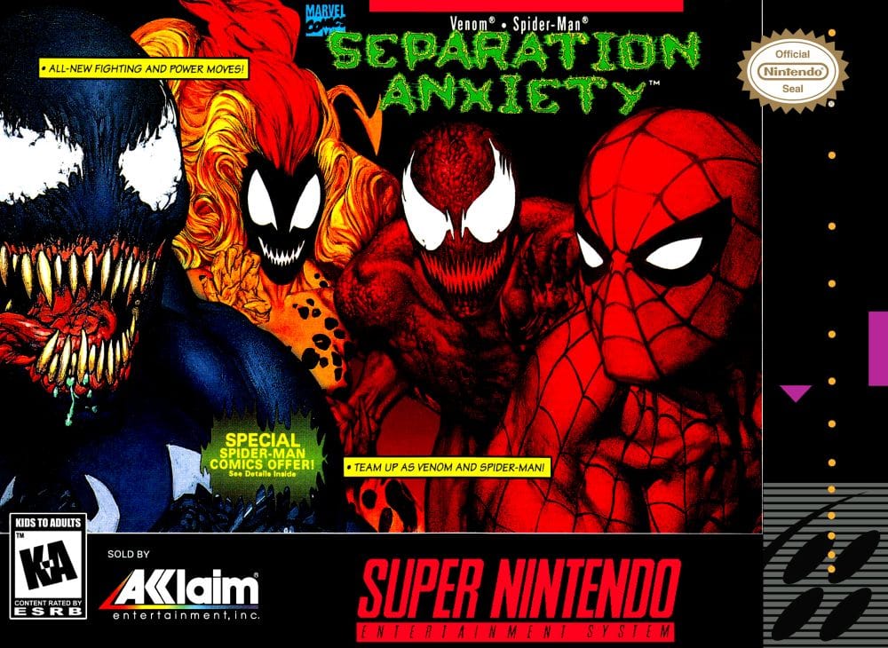 The 25 Best SNES Beat ‘Em Up Games 22 Venom/Spider-Man: Separation Anxiety (Software Creations, 1995)