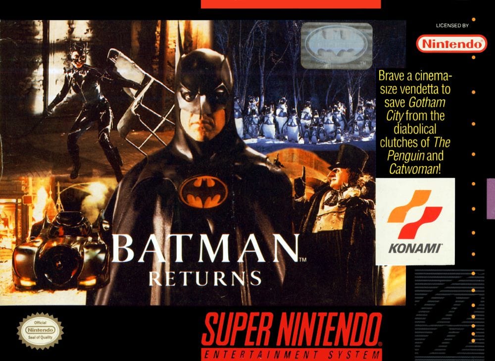 The 25 Best SNES Beat ‘Em Up Games 3 Batman Returns (Konami, 1993)