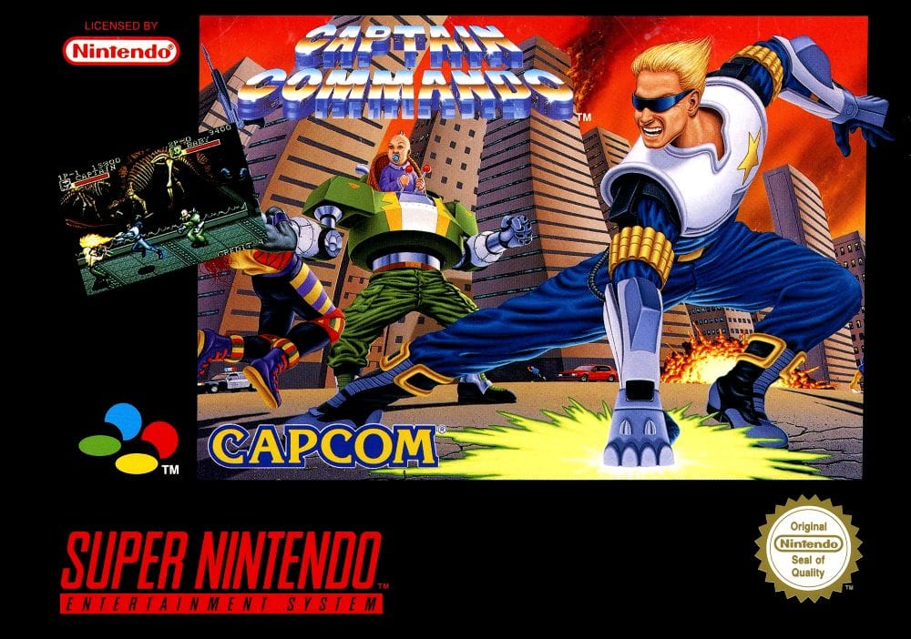 The 25 Best SNES Beat ‘Em Up Games 4 Captain Commando (Capcom, 1995)