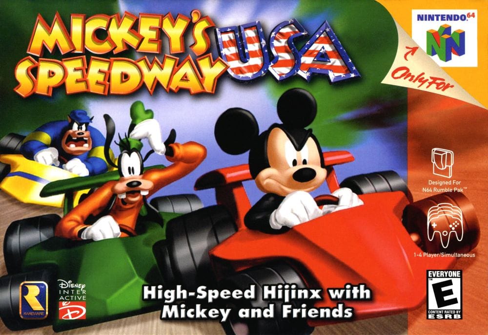 Mickey’s Speedway USA (Rare, 2000)