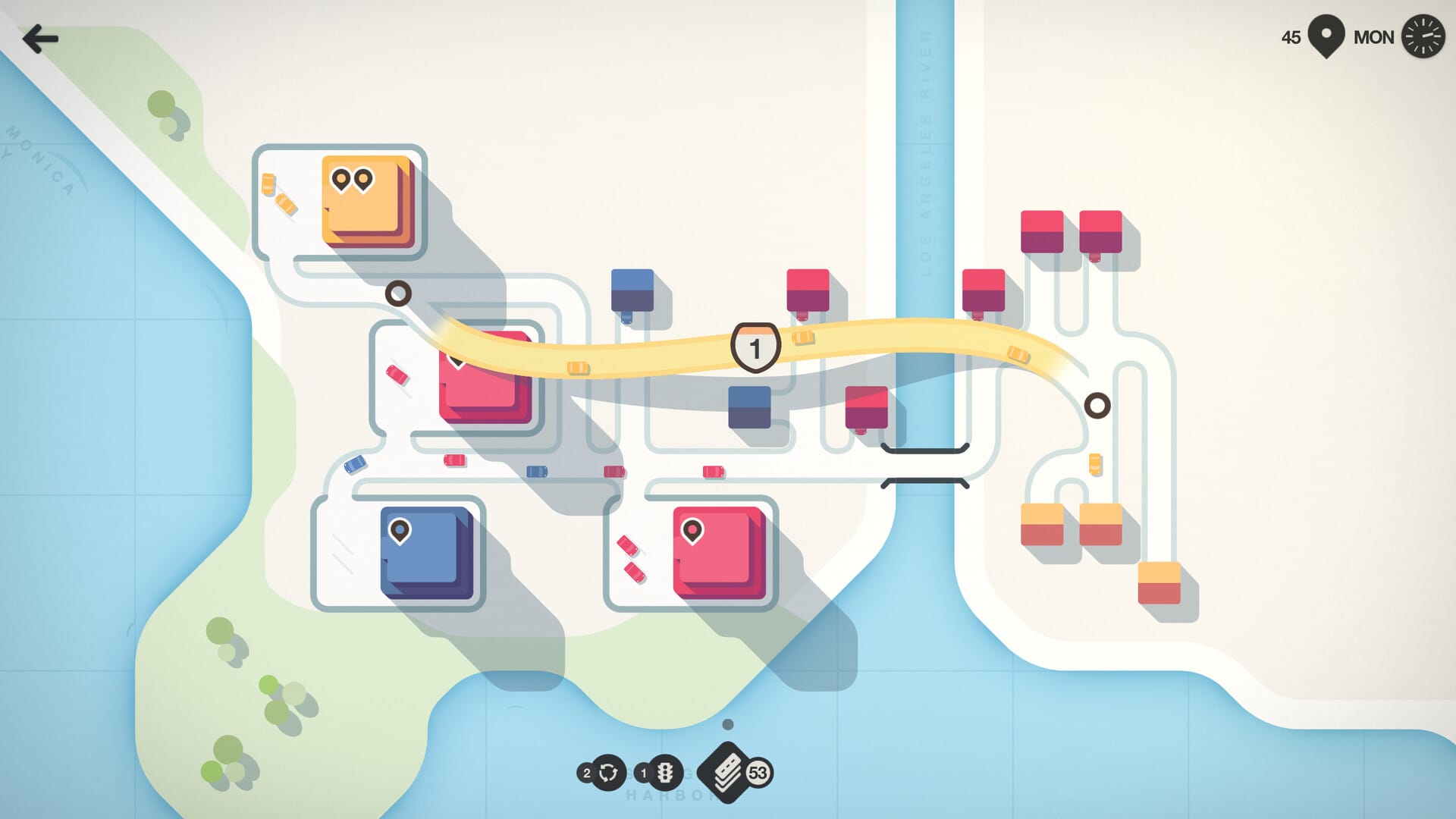Mini Motorways (Dinosaur Polo Club, 2021)