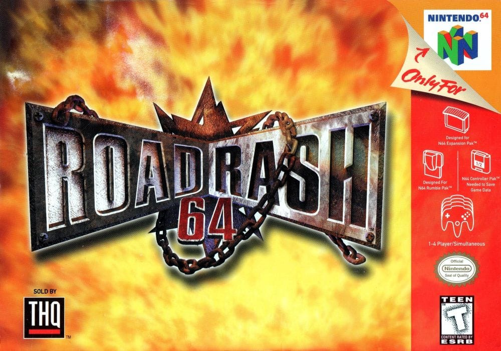 Road Rash 64 (Pacific Coast Power & Light, 1999)