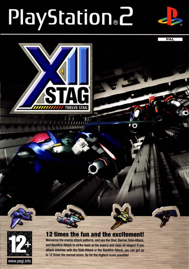 25 Essential PS2 Shmup (Shoot ‘Em Up) Games 19 XII Stag (Triangle Service, 2003)