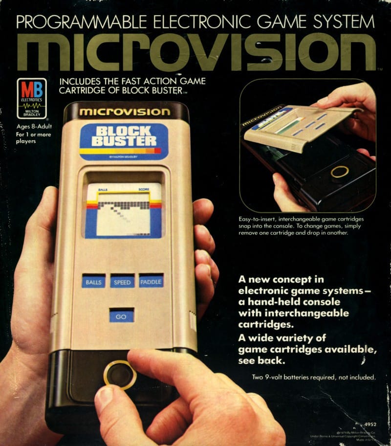 Milton Bradley Microvision—Game Boy: The Little Grey Brick That Conquered The World