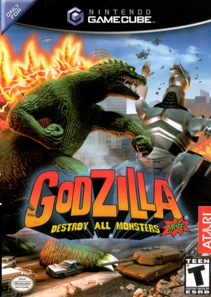The 20 Best GameCube Fighting Games 7 Godzilla Destroy All Monsters Melee GameCube