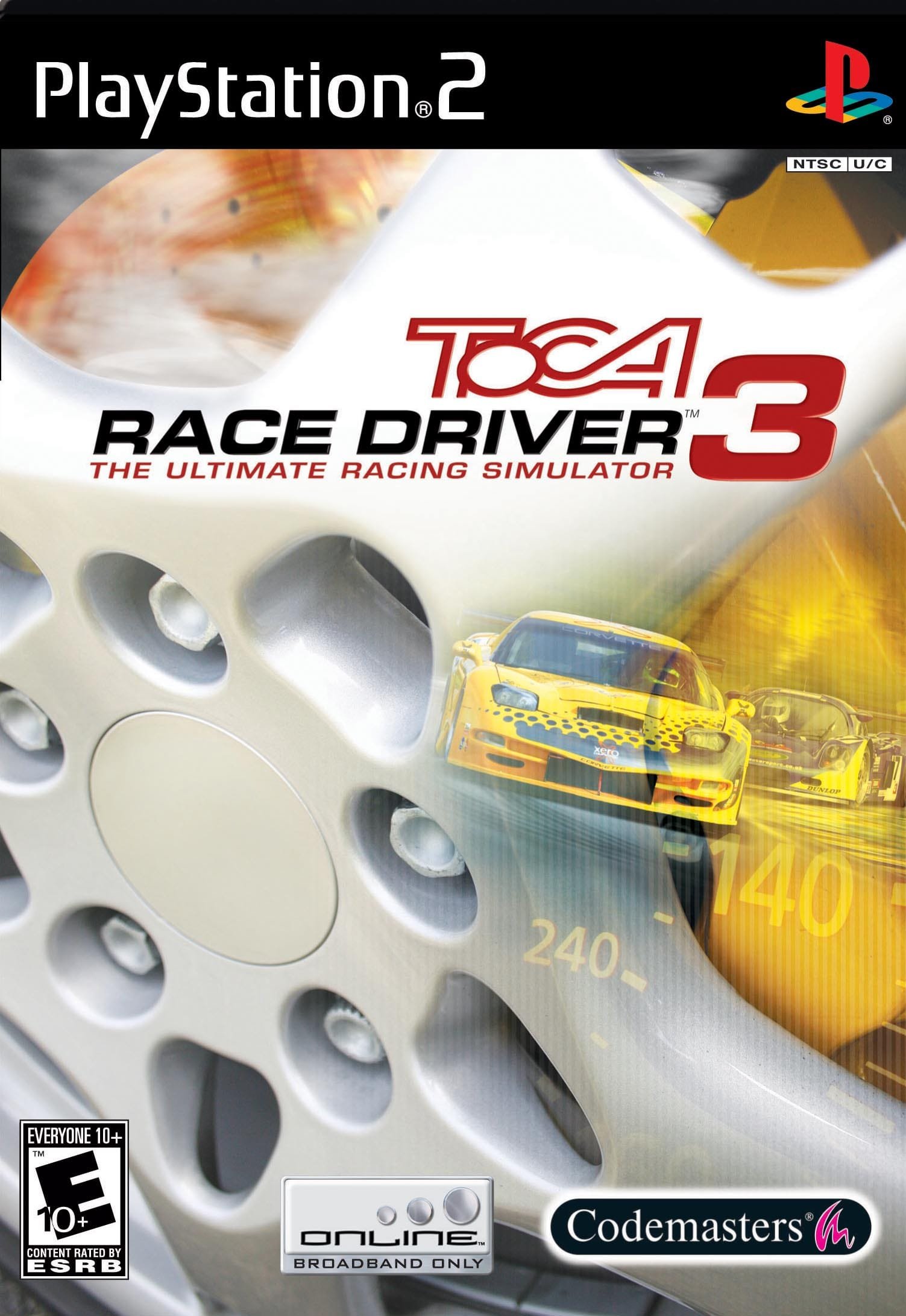 TOCA Race Driver 3 PS2