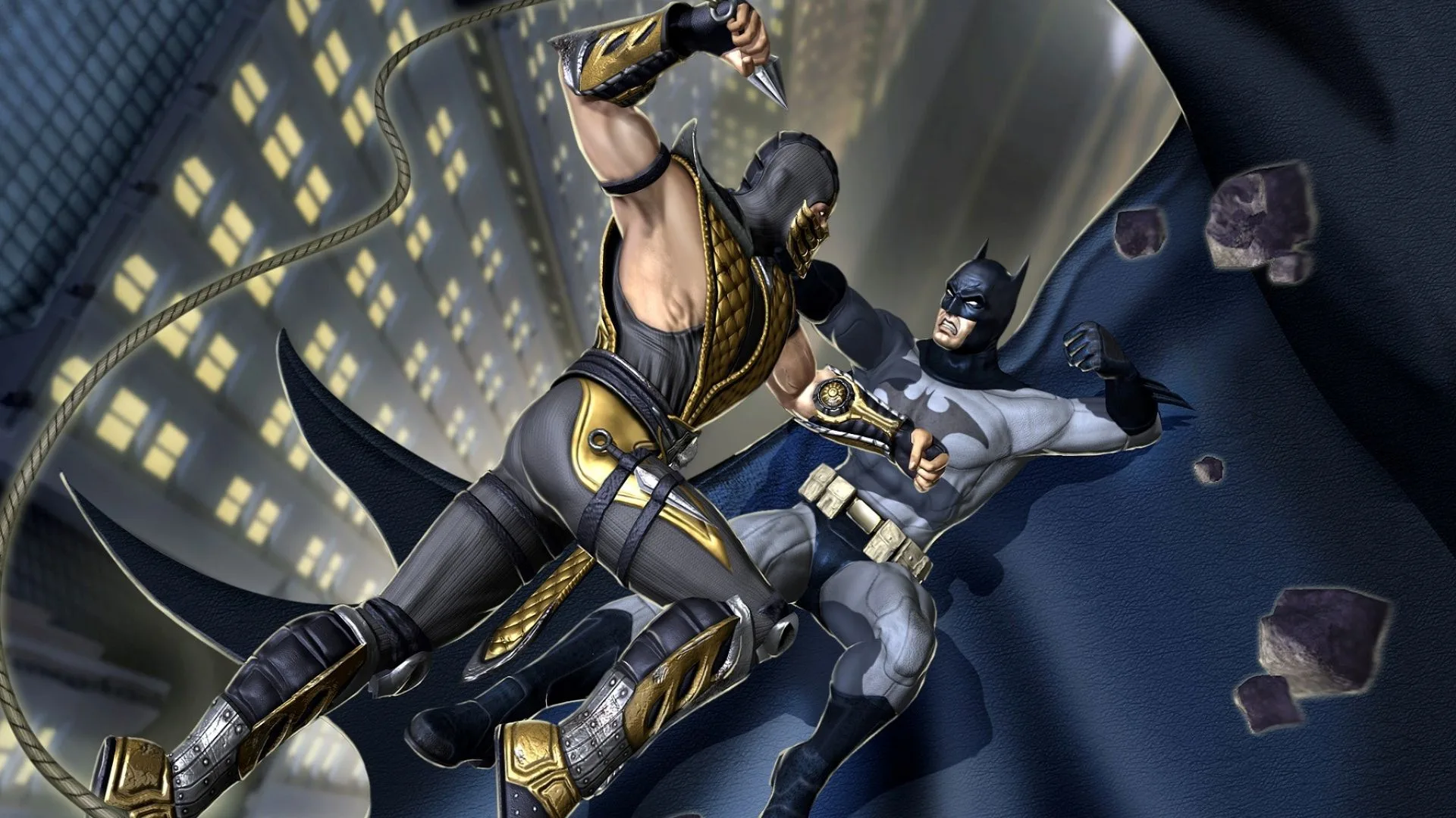 Midway Games: The Rise and Fall of an Arcade Kingpin 21 Mortal Kombat vs. DC Universe Promo Art