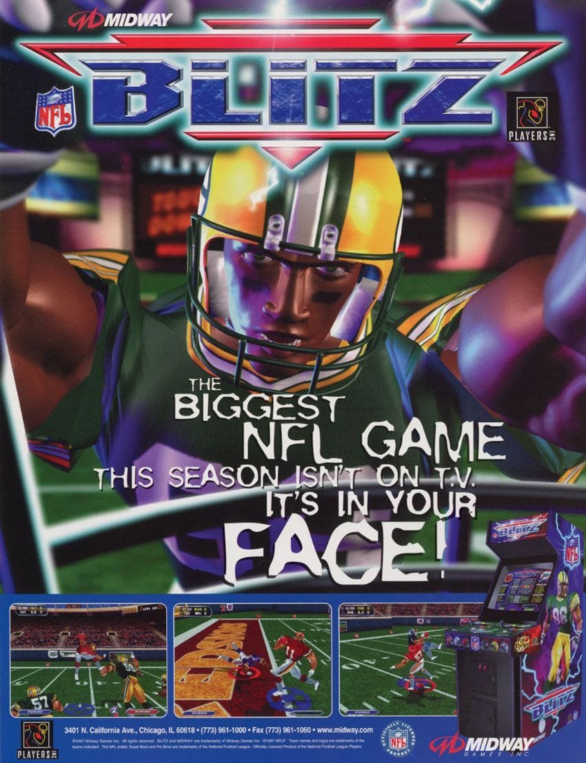 NFL Blitz Midway