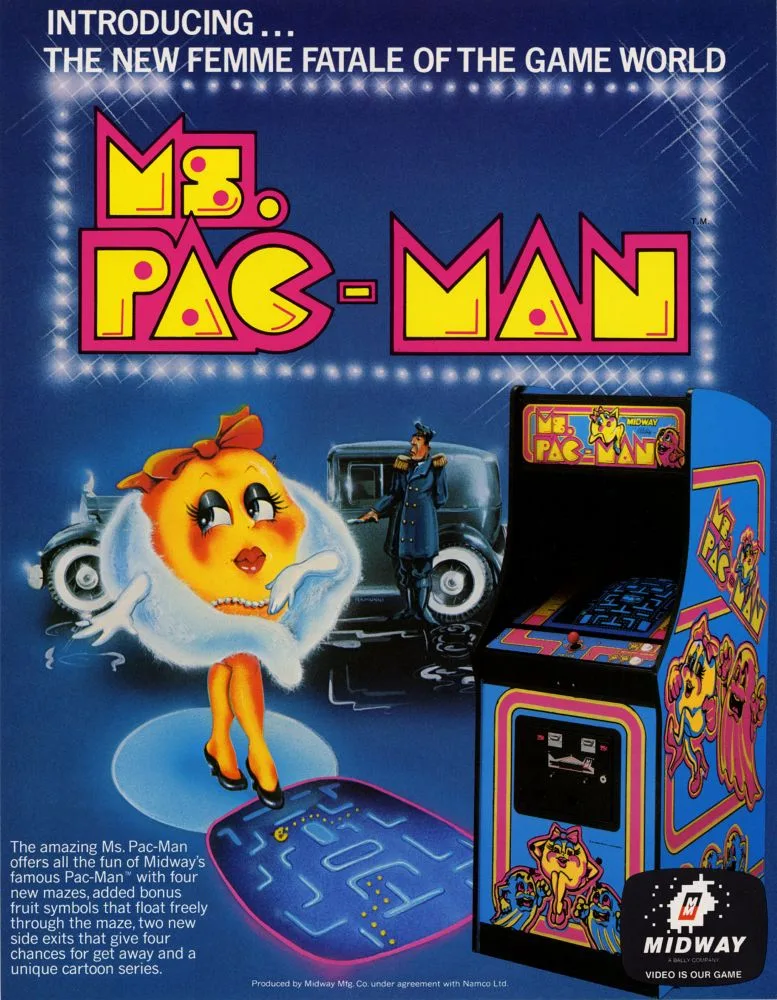 Midway Games: The Rise and Fall of an Arcade Kingpin 7 ms. pac man